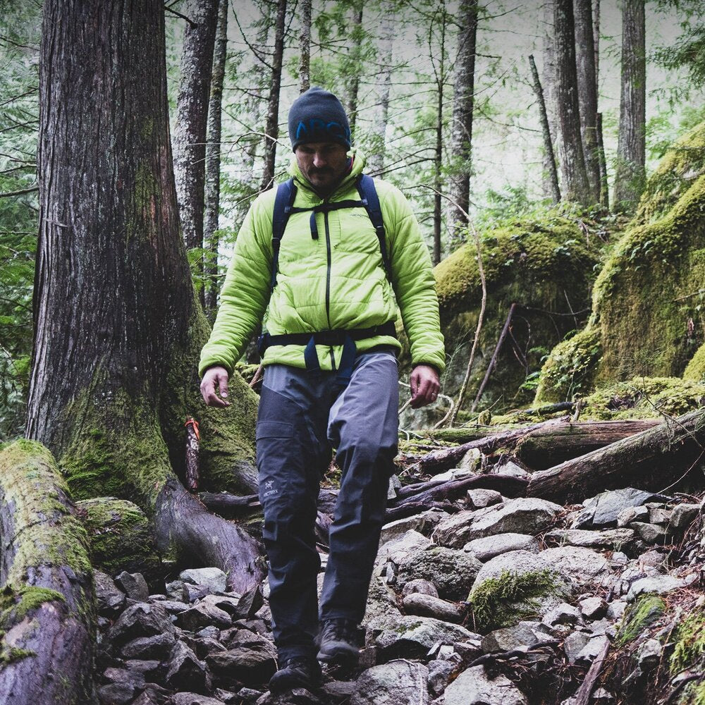 Testing Esker insoles on the trail